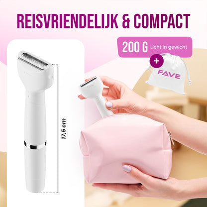 FAVE® Ladyshave - 7 in 1 Pro Series - Voor Vrouwen