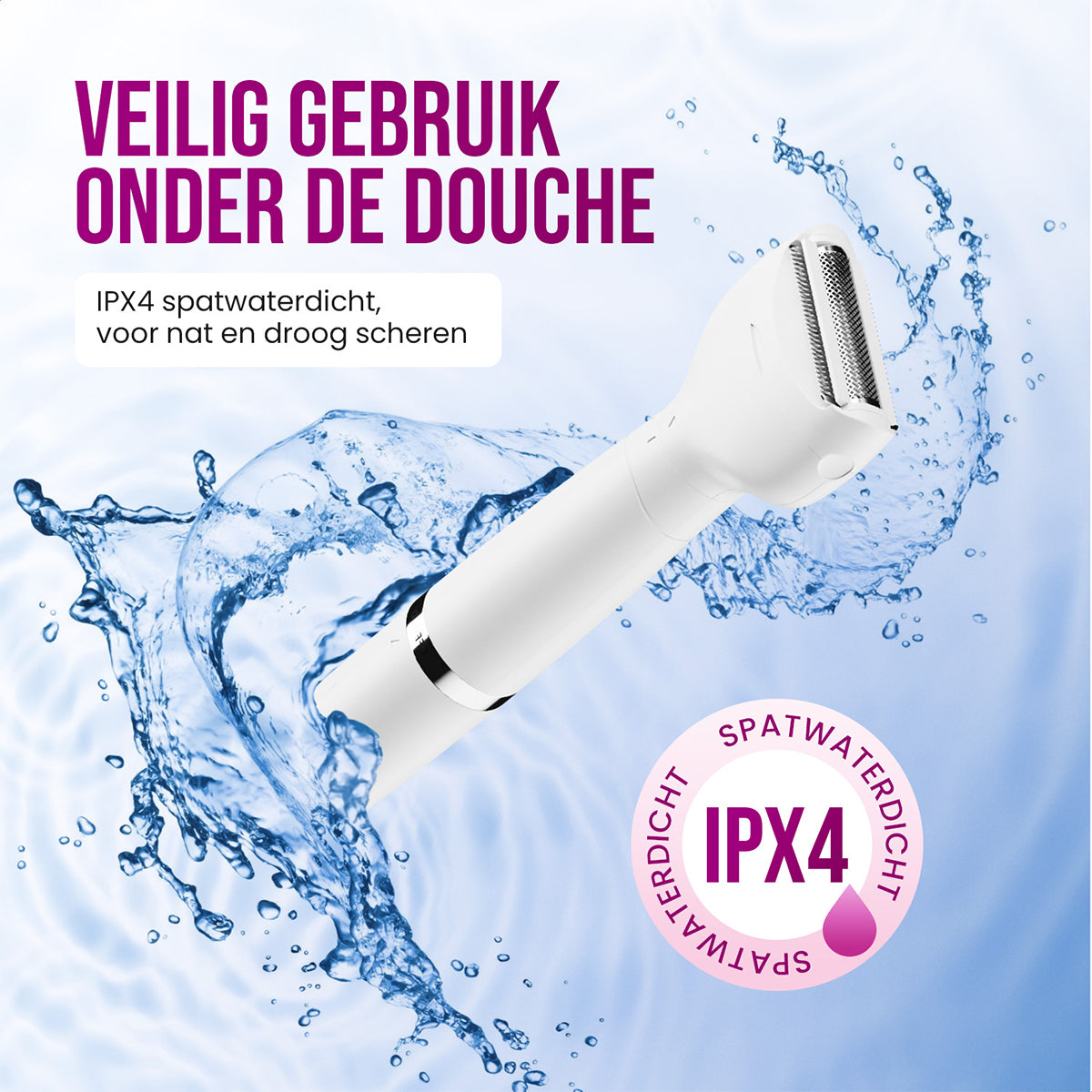 FAVE® Ladyshave - 7 in 1 Pro Series - Voor Vrouwen